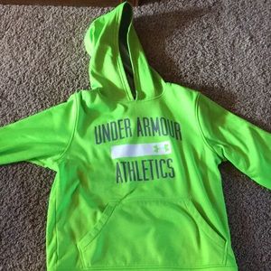 Neon green sweatshirt